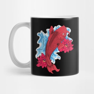 Koi Fish Tattoo Design Mug